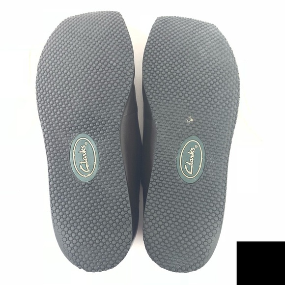 Clarks brown slip on low platform loafers size 9 M - Picture 8 of 8